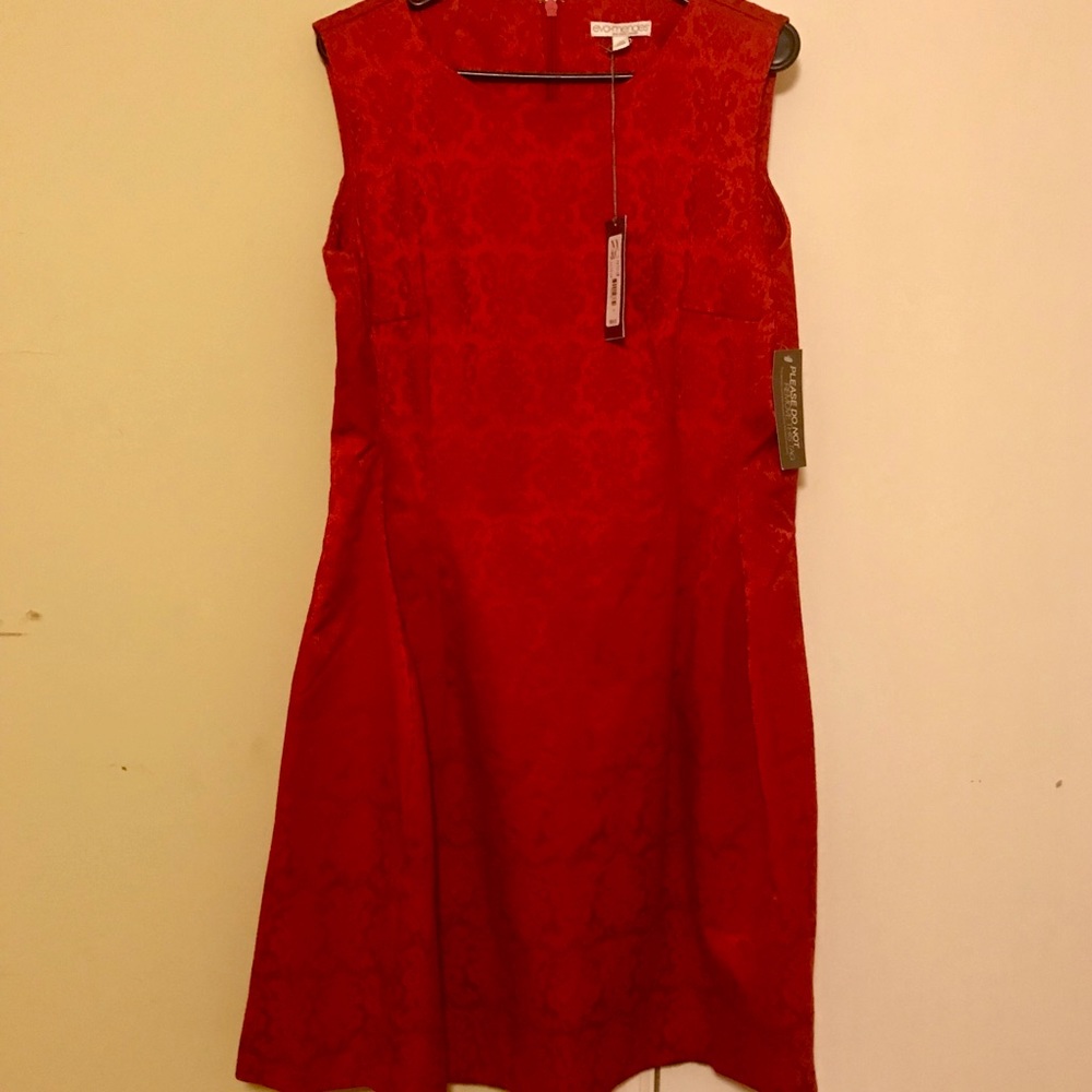 Showstopper! NWT Eva Mendez Plus Size Red Dress